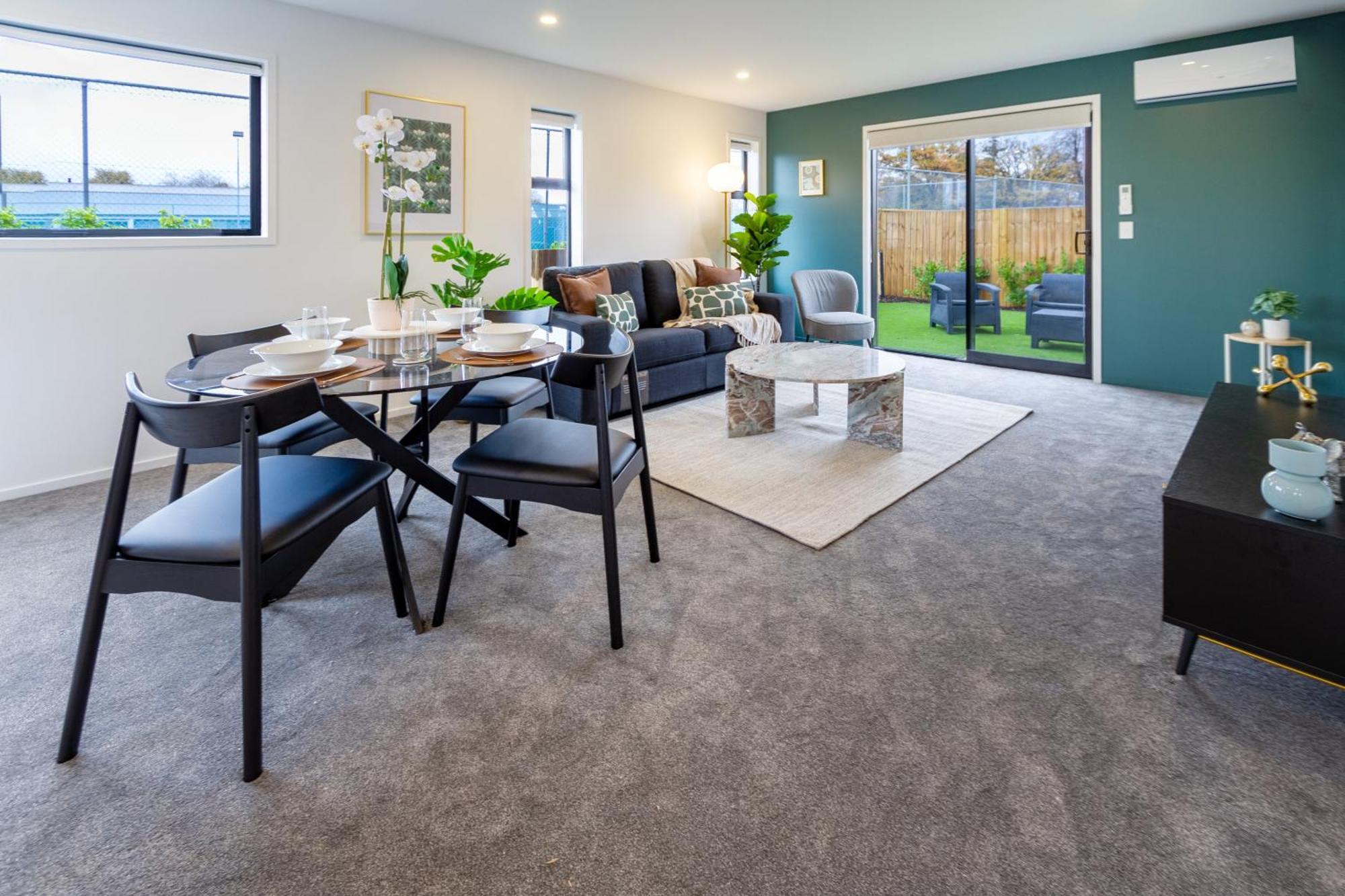 Serene Living 2 Bed With Carpark Christchurch Eksteriør billede