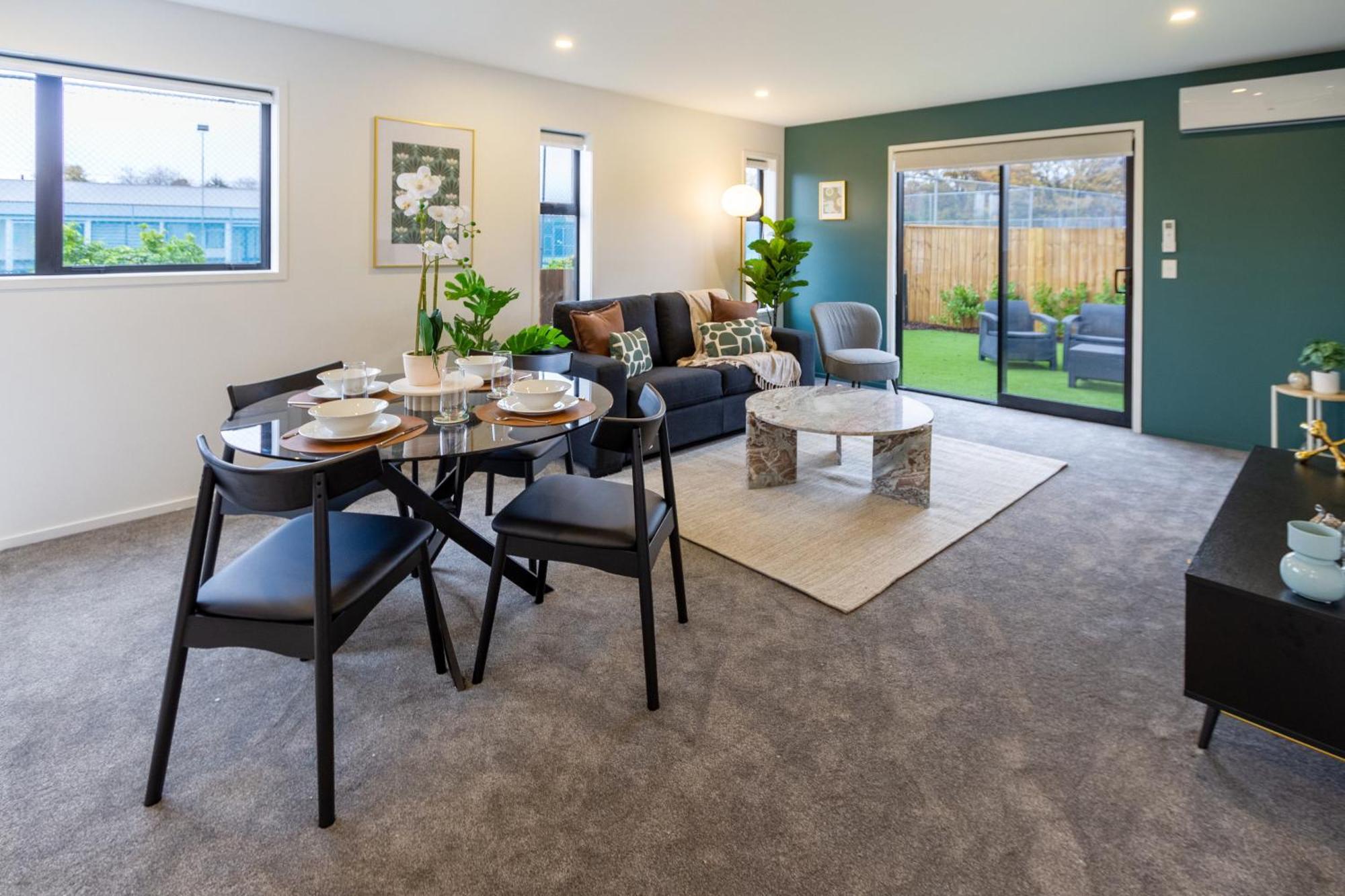 Serene Living 2 Bed With Carpark Christchurch Eksteriør billede