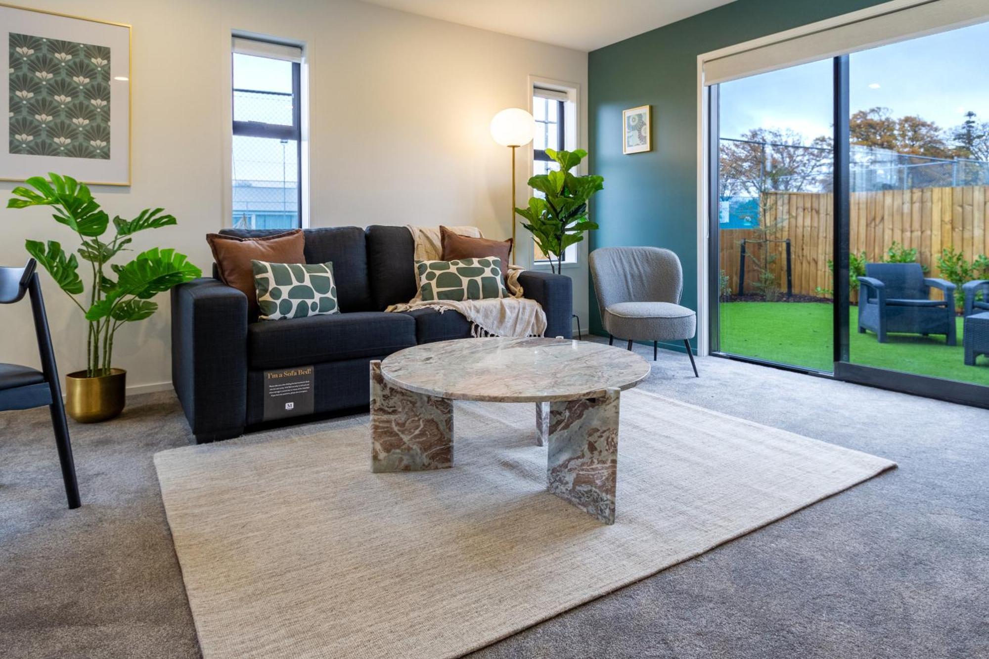 Serene Living 2 Bed With Carpark Christchurch Eksteriør billede